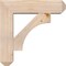 Ekena Millwork Westlake Craftsman Smooth Bracket w/ Offset Brace, Douglas Fir, 7 1/2"W x 28"D x 28"H BKT0806X28X28WTL04SDF - alternate 2